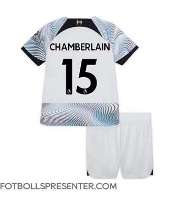 Liverpool Chamberlain #15 Bortatröja Barn 2022-23 Kortärmad (+ korta byxor)